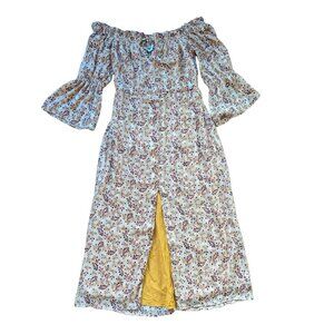 Jane Wood Off Shoulder Robe Shakira Dress Size 2